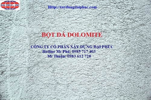 Bột đá dolomite - Xây Dựng Đại Phúc - Công Ty Cổ Phần Xây Dựng Đại Phúc